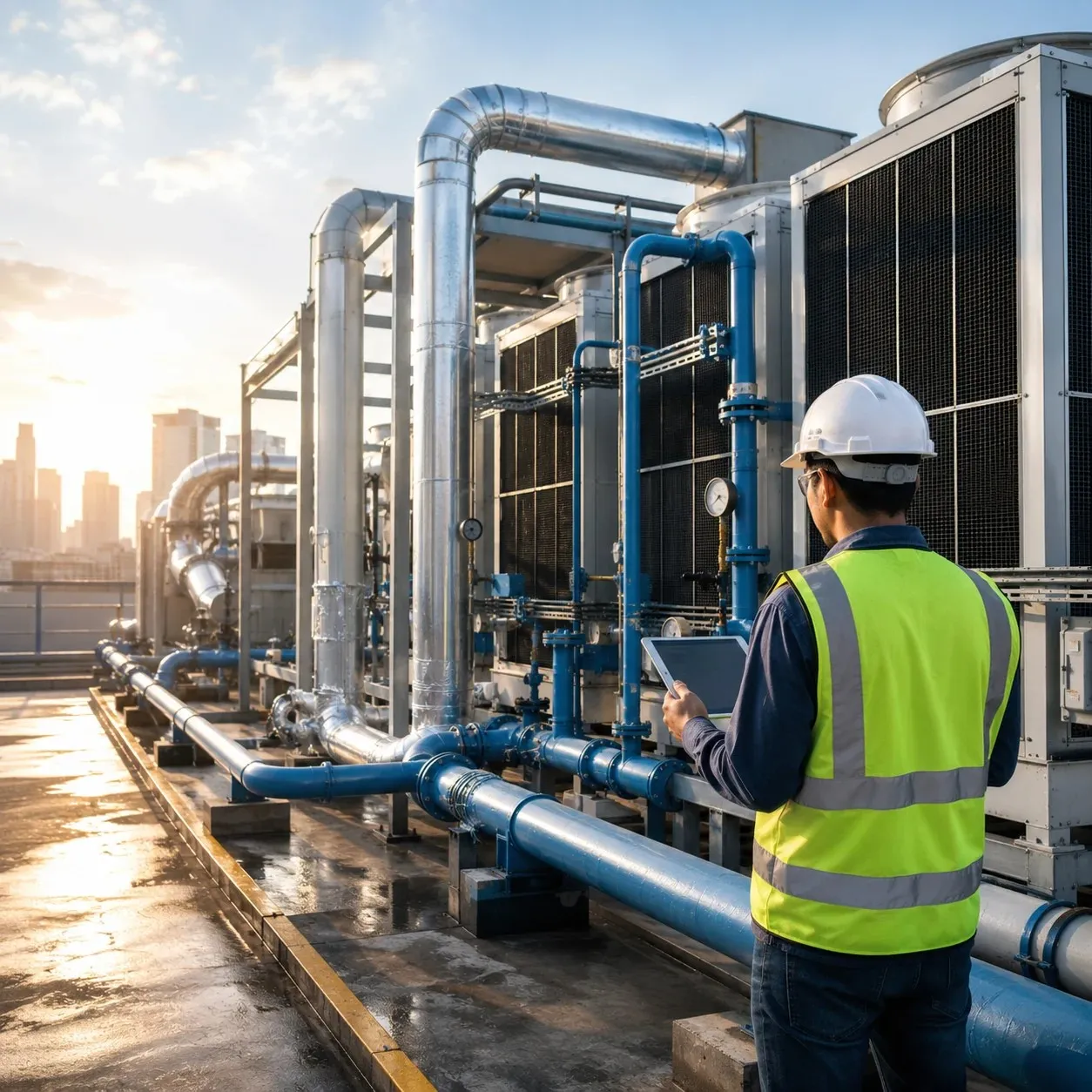 Samarth Engineering Works industrial HVAC installation project in Mumbai